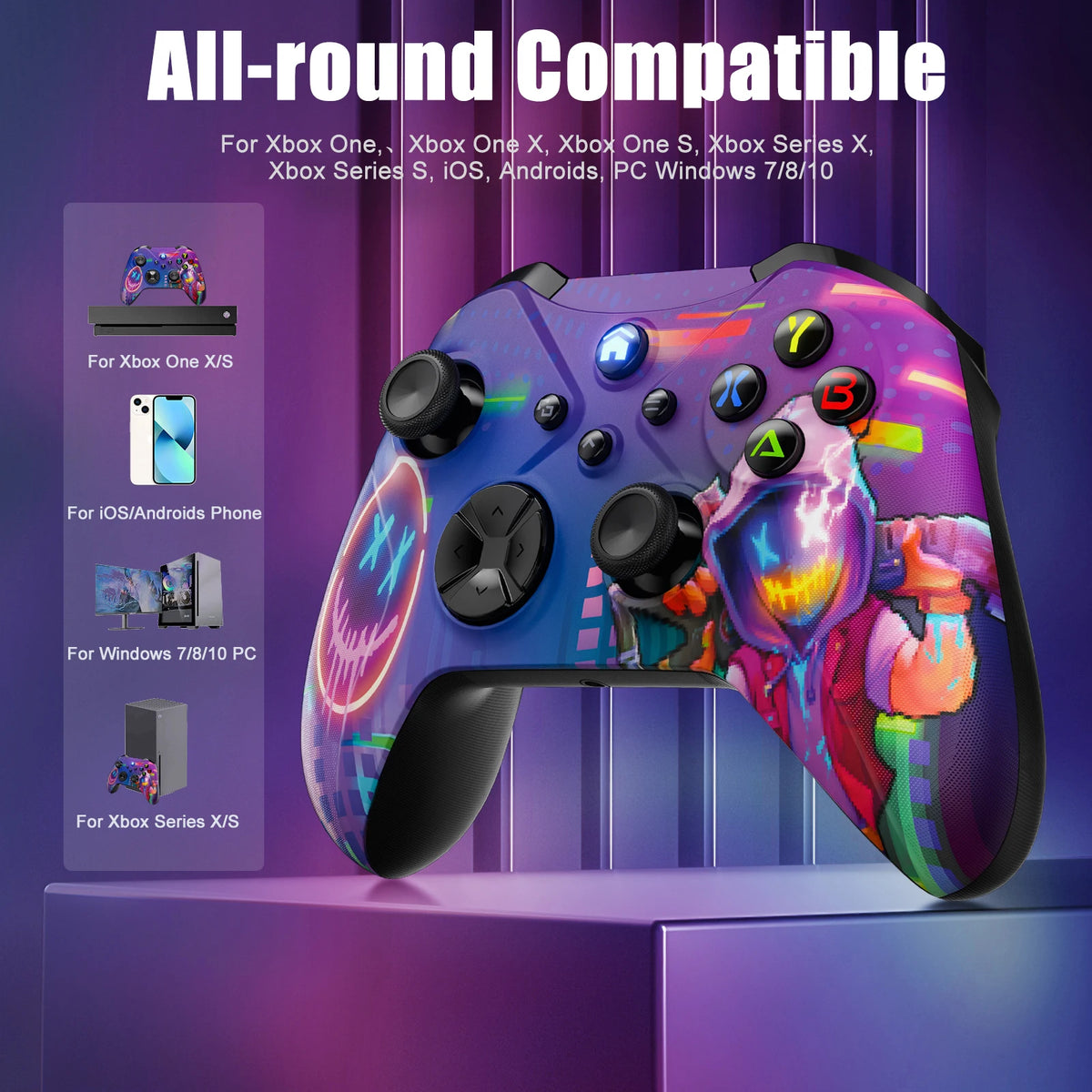 Wireless Controller For Xbox One/Series X S  IOS/Android/Win7/8/10 and PC (NEW RELEASE )