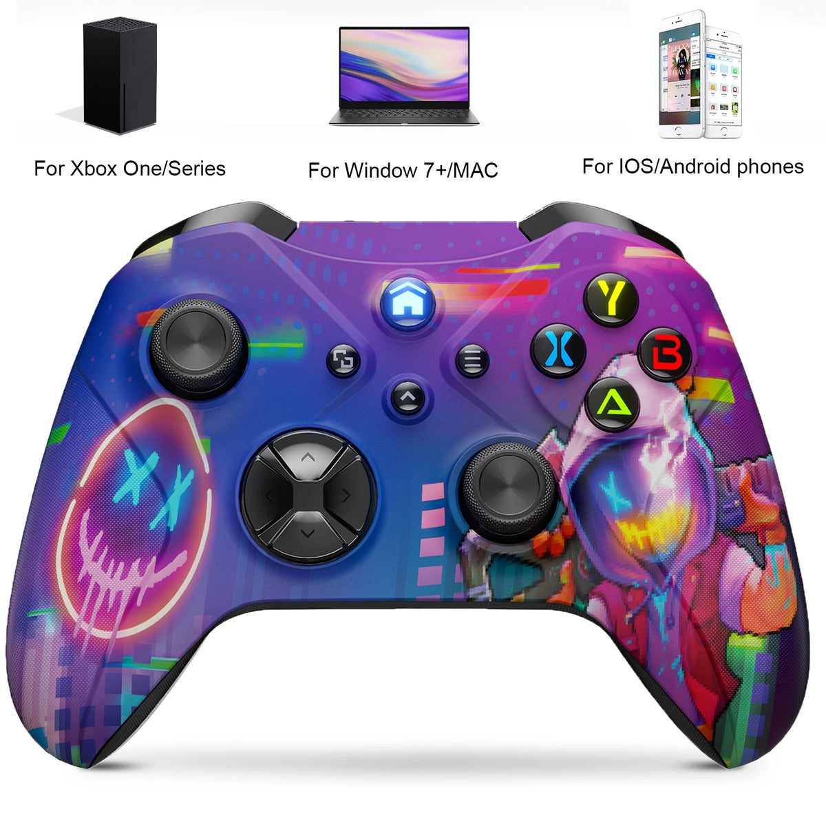 Wireless Controller For Xbox One/Series X S  IOS/Android/Win7/8/10 and PC (NEW RELEASE )